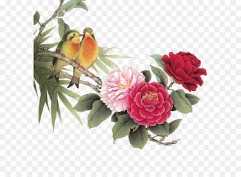 Wall decal Bedroom Living room - Birds in the branches 