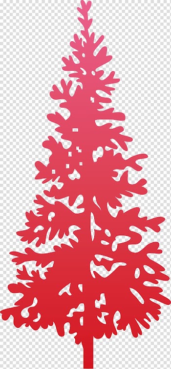 Wall decal Christmas tree Pine, Free Christmas tree pull element transparent background PNG clipart