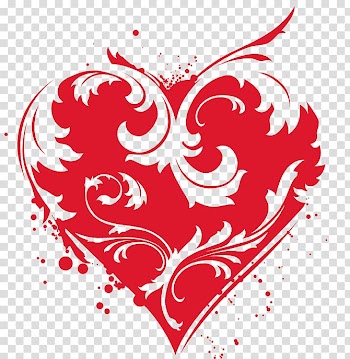 Wall decal graphics Love , love heart outline transparent background PNG clipart