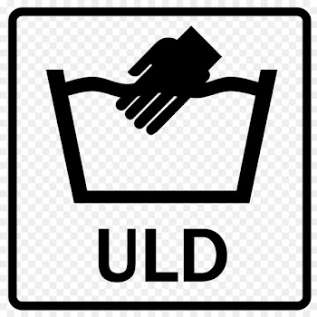 Wall decal Laundry symbol Sticker Poster - barns graphic 
