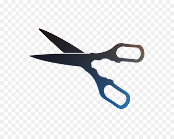 Wall decal Scissors Design Illustration -  