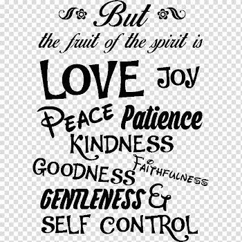 Wall decal Sticker Fruit of the Holy Spirit Galatians 5, hike love stickers transparent background PNG clipart