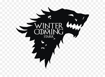 Wall decal Sticker House Stark Winter Is Coming - house stark png ...