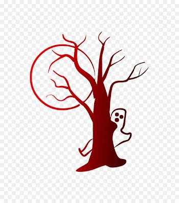 Wall decal Sticker Spooky Halloween Image -  