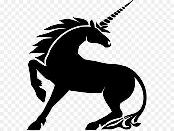 Wall decal Sticker Unicorn T-shirt - Unicorn background 