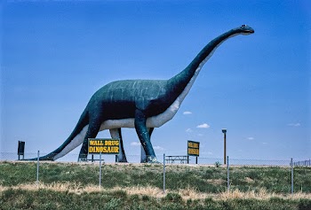Wall Drug dinosaur, Wall, South Dakota (1980)… | Free public domain photo