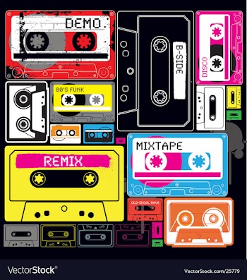 Wall of sound vector image