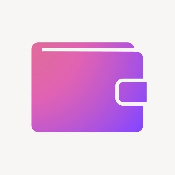 Wallet payment icon, gradient design | Free Icons - rawpixel