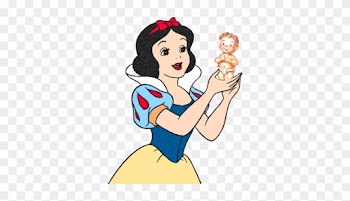Wallpaper And Background Photos Of Snow White Clipart - Baby