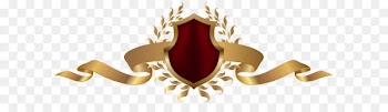 Wallpaper - Badge with Banner Deco Clip Art PNG Image 