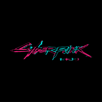 Wallpaper Cyberpunk 2077, Logo, Neon, 4K, Creative Graphics, #17823