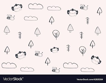 wallpaper for kids room - monkey background minima