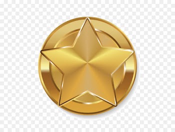 Wallpaper - Golden Star Badge 
