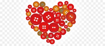 Wallpaper - Heart buttons consisting of 