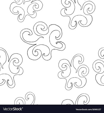 Wallpaper pattern 10-1 vector image