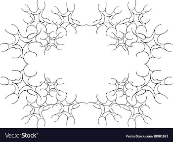 Wallpaper pattern 11 vector image