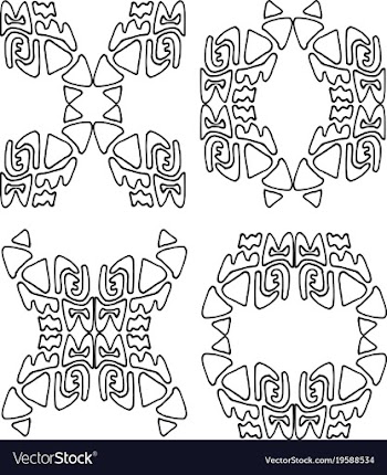 Wallpaper pattern 12-1 vector image