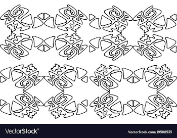Wallpaper pattern 12-2 vector image
