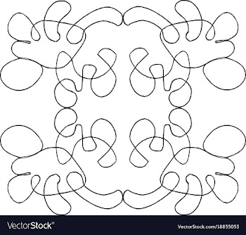 Wallpaper pattern 5-1 vector image