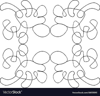 Wallpaper pattern 5-3 vector image