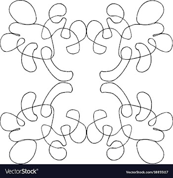 Wallpaper pattern 5-6 vector image