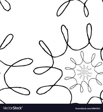 Wallpaper pattern depth vector image