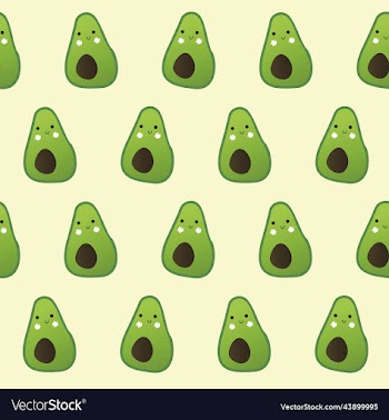wallpaper with avocado bright fresh