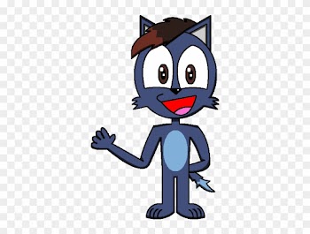 Walter The Blue Wolf By Tvideshow - Cartoon