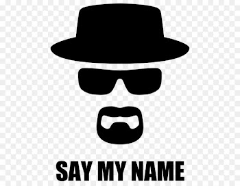 Walter White Logo Wall decal Say My Name - zipper vector 