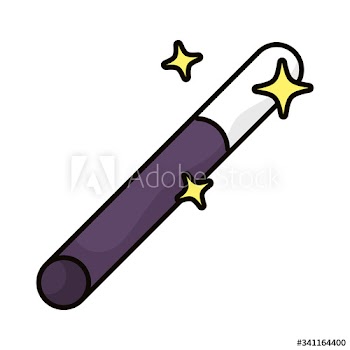 wand magic sorcery icon