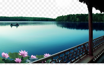 Wanghu Lake Blue - Blue lake 