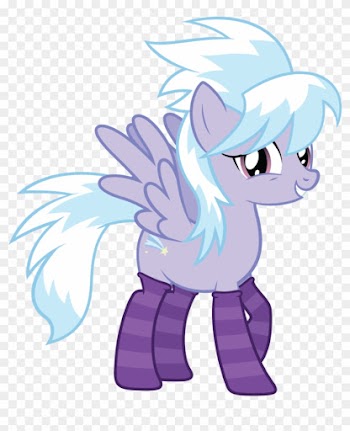 Wanna Fly By Quanno3 On Deviantart - Mlp Cloud Chaser In Socks