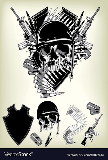 War vector image