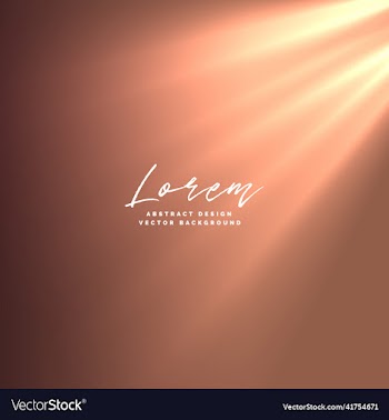 warm background with sunshine