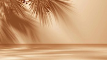 Warm Beige Tropical Abstract Background