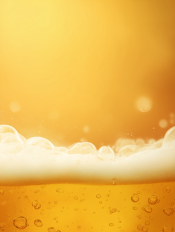 Warm Golden Beer Background