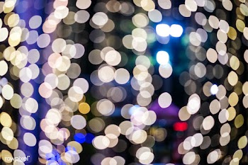 Warm golden bokeh lights background | Free  photo - 2299721