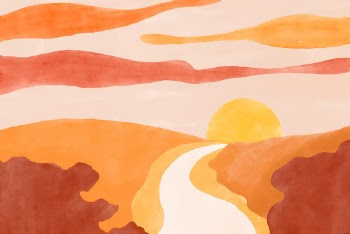 Warm sunset background summer pathway | Free Photo - rawpixel