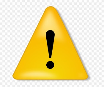 Warning Sign No Background