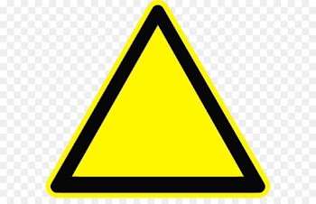 Warning Sign, Sign, Traffic Sign, Triangle, Yellow PNG