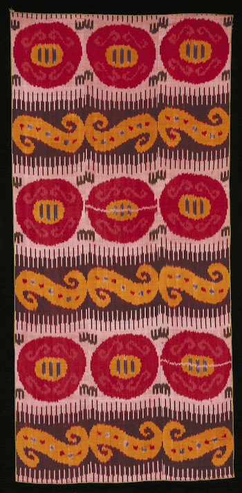 warp ikat panel, Uzbeck (Urban), | Free Photo - rawpixel