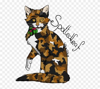 Warrior Cats Coloring Pages Spottedleaf - Spotted Leaf Warrior Cats