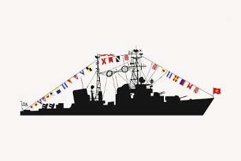 Warship silhouette clipart, transportation illustration | Free PSD - rawpixel