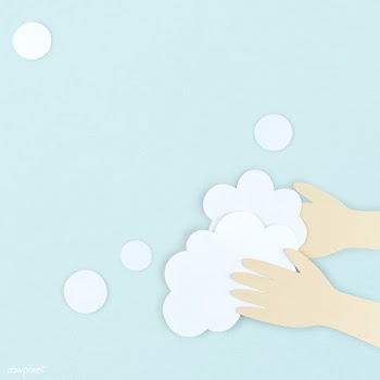 Wash your hands during coronavirus pandemic background illustration | Free  photo - 2308193