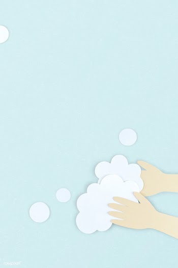 Wash your hands during coronavirus pandemic background illustration | Free  photo - 2308207