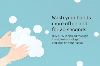 Wash your hands to prevent Covid-19. This image is part our collaborat.. | Free  illustration - 2331898