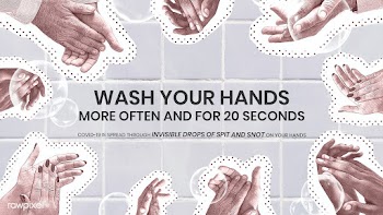 Wash your hands to prevent Covid-19. This image is part our collaborat.. | Free  illustration - 2333425