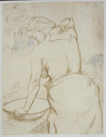 Washing (1896) print in high | Free Photo - rawpixel