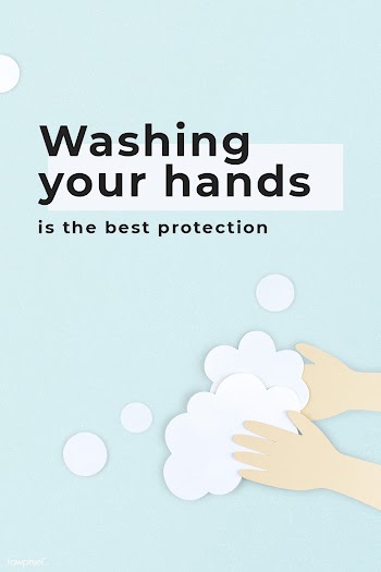 Washing your hands is the best protection social banner template mocku.. | Free  illustration - 2306705