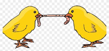Washington State Sleep Society - Animals Fighting For Food Cartoon